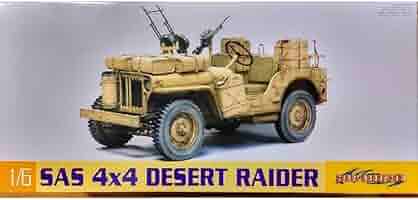 DRAGON - 新品ドラゴン1/6プラモデル WWIIイギリス陸軍SAS4×4小型軍用車 Amazon | ドラゴン1/6プラモデル WWIIイギリス陸軍SAS4×4小型